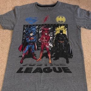 BOYS - DC Justice League Tee - Size Large